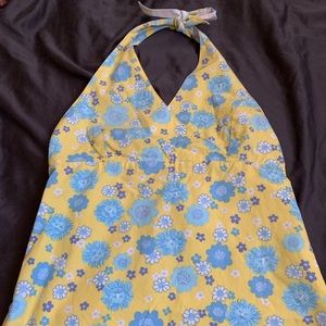 Girls Lilly Pulitzer halter dress size 10
